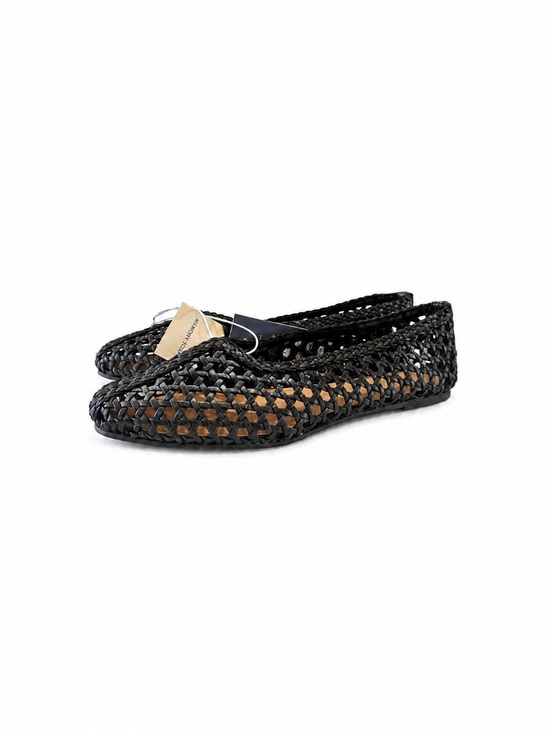 Universal Thread Shoes - New NWT Black Woven Ballet Flats Memory Foam Slip-On Shoes NWT